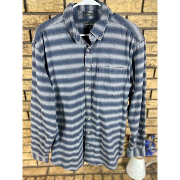 Eddie Bauer Striped‎ Button Down Shirt - Picture 1 of 6